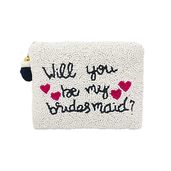 WILL YOU BE MY BRIDESMAID Pouch - Picture 1 of 1